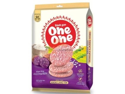 one one ryzovy cracker s fialove bataty 166g