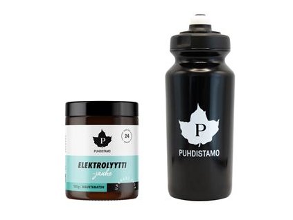 0.Electrolyte Powder 120g natural Puhdistamo Sport Bottle