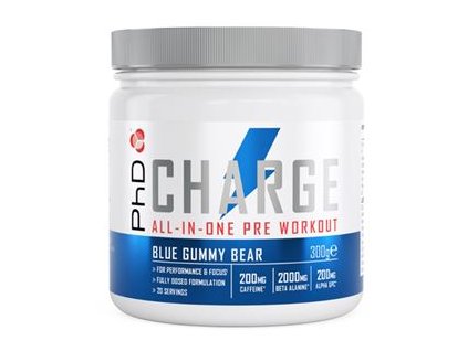 1 charge pre workout 300 g blue gummy bear