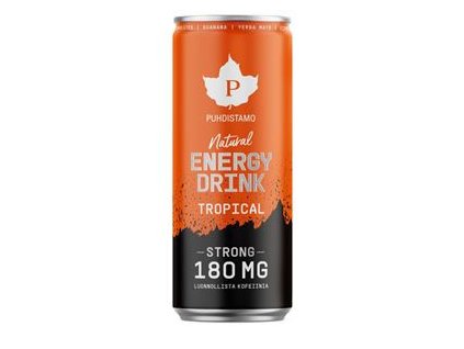 1 Natural Energy Drink Strong tropical 330ml 700x