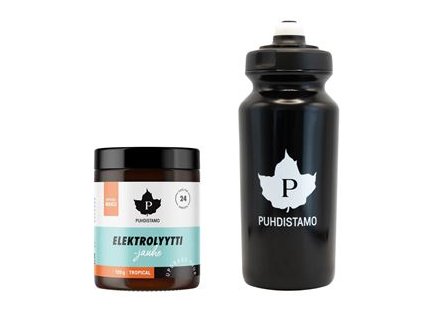 0.Electrolyte Powder 120g tropical Puhdistamo Sport Bottle