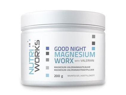 1.nutri works good night magnesium worx 200g 16169