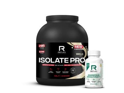 1.REF Isolate PRO 1%2C8kg vanilka 106180 plus albion magnesium