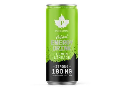 1.PUH Natural Energy Drink STRONG 330ml lemon 41166