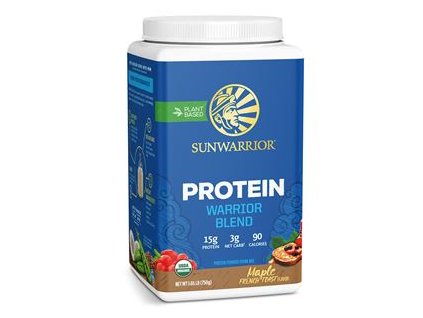 1.SUNWAR Protein Blend BIO 750g francouzk%C3%BD javorov%C3%BD toast 10351