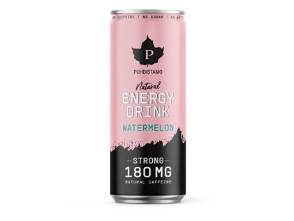 1.PUH Natural Energy Drink STRONG 330ml watermelon 41173