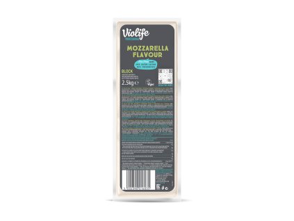 Blok s příchutí mozzarella 2,5 kg VIOLIFE
