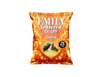 Křupky z mořských řas s příchutí sýru vegan 18 g EMILY