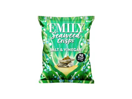 Křupky z mořských řas s octem a mořskou solí 18 g EMILY