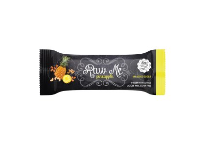 Tyčinka ovocná s příchutí ananasu 45 g RAW ME