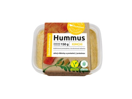 Hummus - cizrnová pomazánka s kimchi 150 g I LOVE HUMMUS
