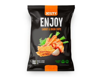 640038 Chipsy bramborove s mrkvi a cibuli 40 g JOXTY ENJOY CHIPS 1
