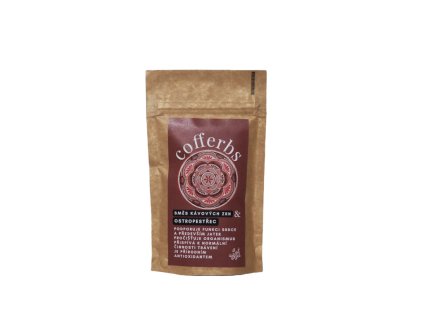 Káva mletá - směs kávových zrn & OSTROPESTŘEC - Cofferbs 30g