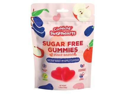 corniche sweethearts zele bonbony bez cukru s lboruvky a jablkem 50g