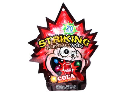 striking popping candy cola strip 30g