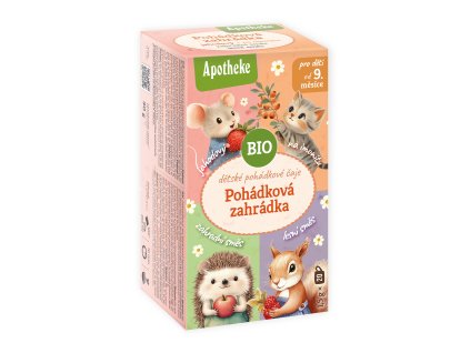 510581 Caj detsky Pohadkova zahradka 4v1 20 sacku 30 g BIO MEDIATE 1