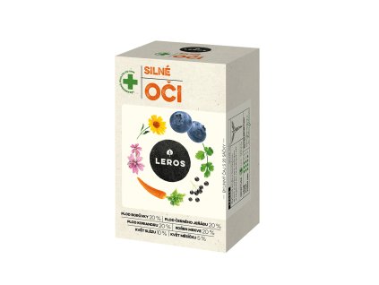 901912 Caj bylinny Silne oci 20 sacku 30 g LEROS 1