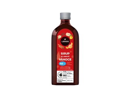 901950 Sirup Bylinkove Vanoce 250 ml LEROS 1