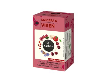 901920 Dychanek cajovy Visen Cascara 20 sacku 40 g LEROS 1