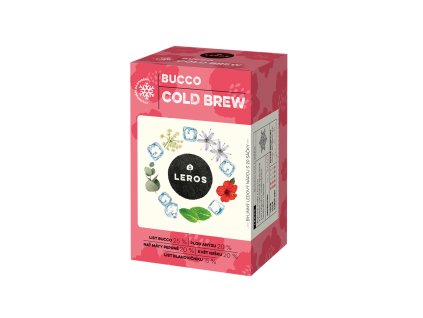901895 Caj smes bylinna Cold Brew Bucco 20 sacku 30 g LEROS 1