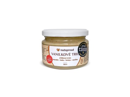 323015 Krem Vanilkove Trio 250 g NUTSPREAD 1
