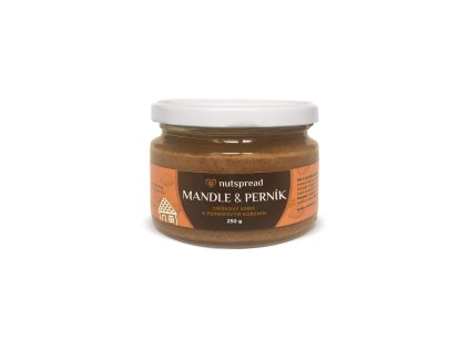 323017 X Krem z prazenych mandli s pernikovym korenim 250 g NUTSPREAD 1