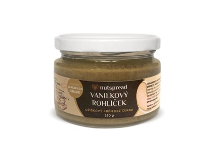 323013 Krem Vanilkovy rohlicek 250 g NUTSPREAD 1