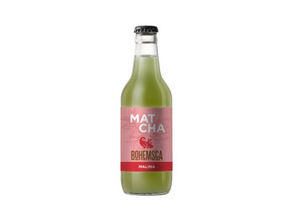 570164 Matcha napoj Malina 330 ml BOHEMSCA 1