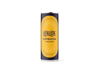 572068 Kombucha Yerba Mate plech 330 ml LOKLOK 1