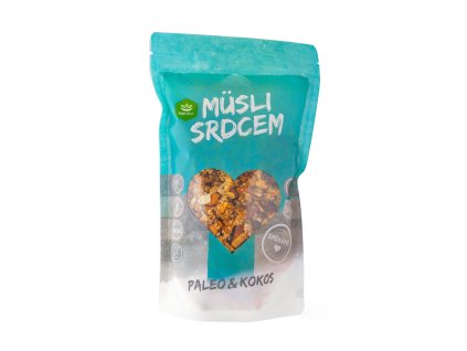 233080 Musli srdcem paleo kokos 350 g TOPNATUR 1