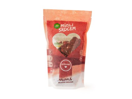 233077 Musli srdcem malina belgicka cokolada 250 g TOPNATUR 1