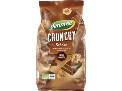 28161 dennree cokoladove crunchy 750 g bio