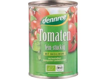 30669 dennree rajcata krajena s bazalkou 400g bio