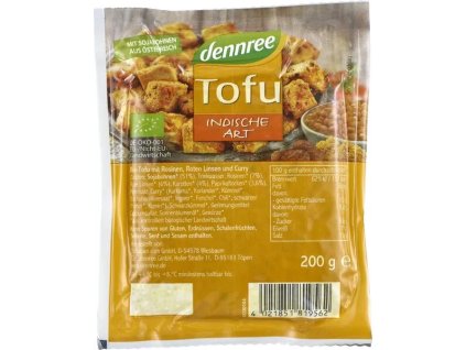 40401 dennree tofu na indicky styl 200 g bio