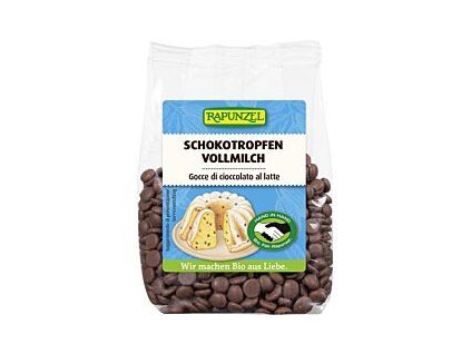 40917 rapunzel pecicky z mlecne cokolady 100g bio