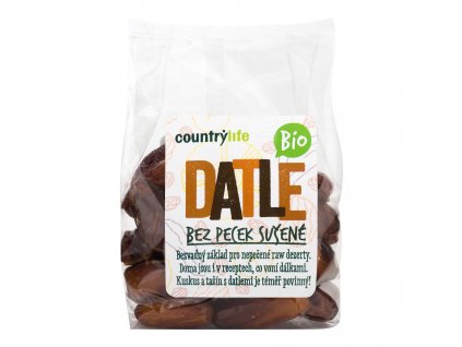 Datle sušené bez pecek 250 g BIO COUNTRY LIFE