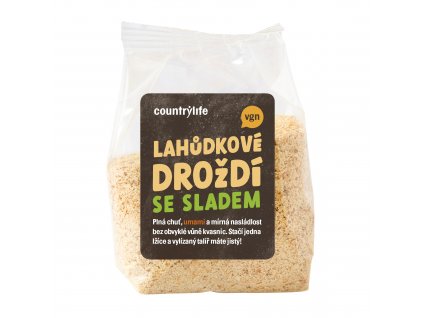 Droždí lahůdkové se sladem 150 g COUNTRY LIFE