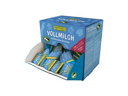 42726 rapunzel mlecna cokolada mini 675g bio