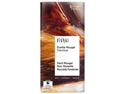44391 vivani horka nugatova cokolada 80 g bio