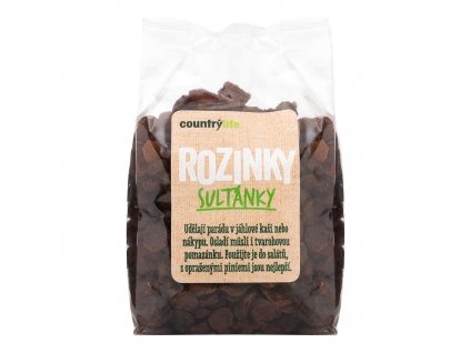 Rozinky sultánky 250 g COUNTRY LIFE