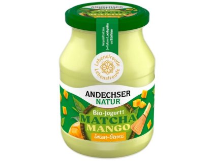 57959 andechser natur sezonni jogurt mango a matcha 500 g bio