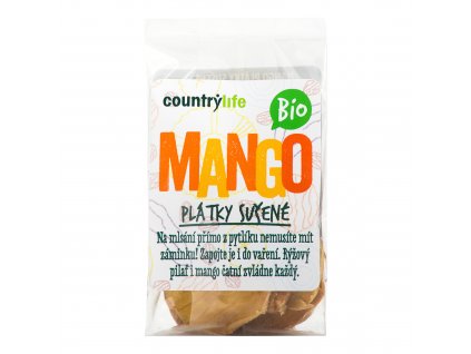Mango plátky sušené 80 g BIO COUNTRY LIFE