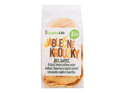 Inele de mere uscate fara coaja 60 g BIO COUNTRY LIFE