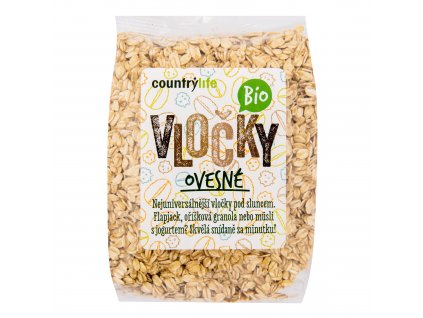 Vločky ovesné 500 g BIO COUNTRY LIFE