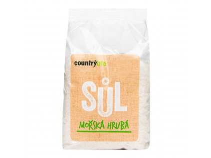 Coarse sea salt 1 kg COUNTRY LIFE