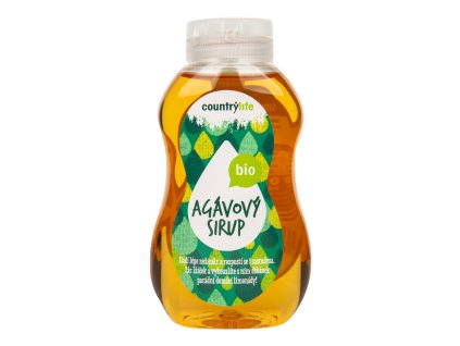 BIO Sirup agávový 250 ml/345 g – COUNTRY LIFE
