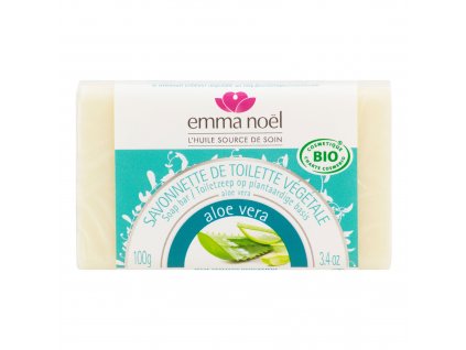 Mýdlo rostlinné aloe vera 100 g BIO EMMA NOËL