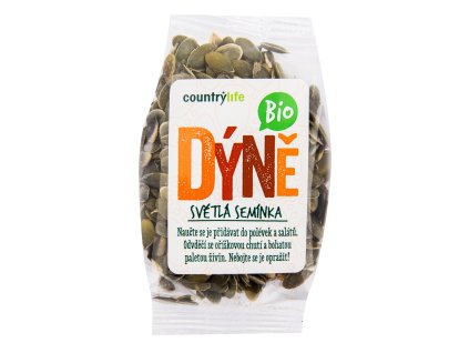 BIO Dýňová semínka světlá 100 g – COUNTRY LIFE