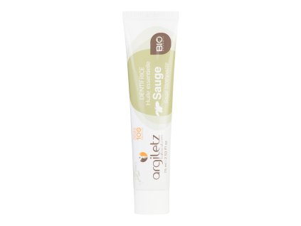 Toothpaste with green clay sage 75 ml BIO ARGILETZ