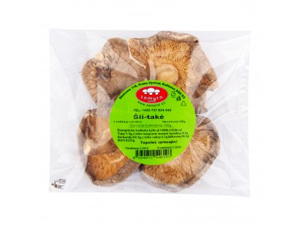 Huby sušené shiitake 50 g SAMYCO